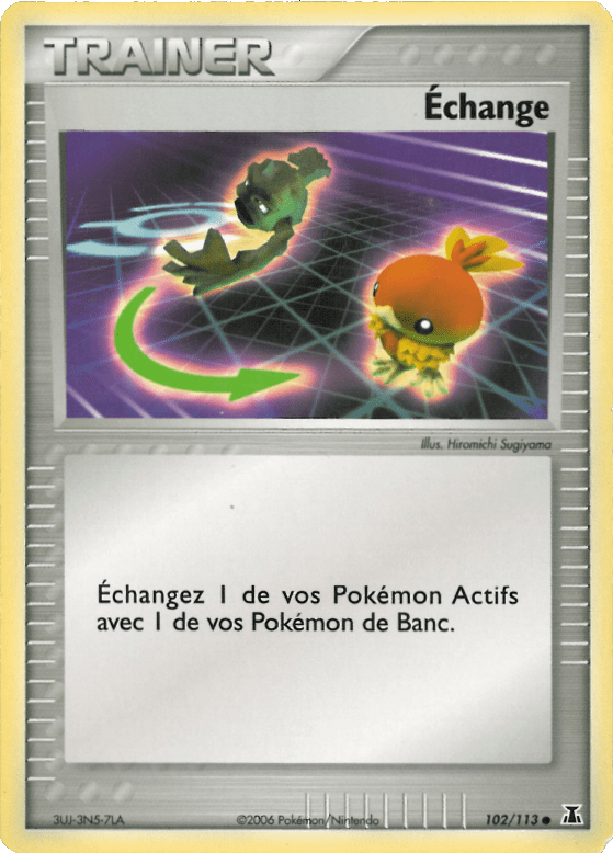 Échange - EX Espèces Delta - 102 - Commune