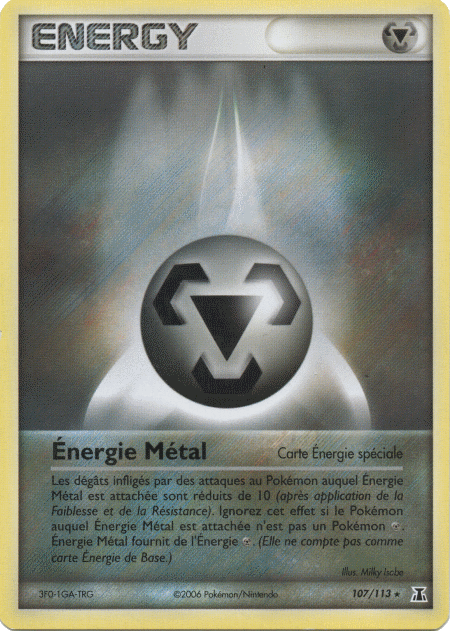 Énergie Métal - EX Espèces Delta - 107 - Rare