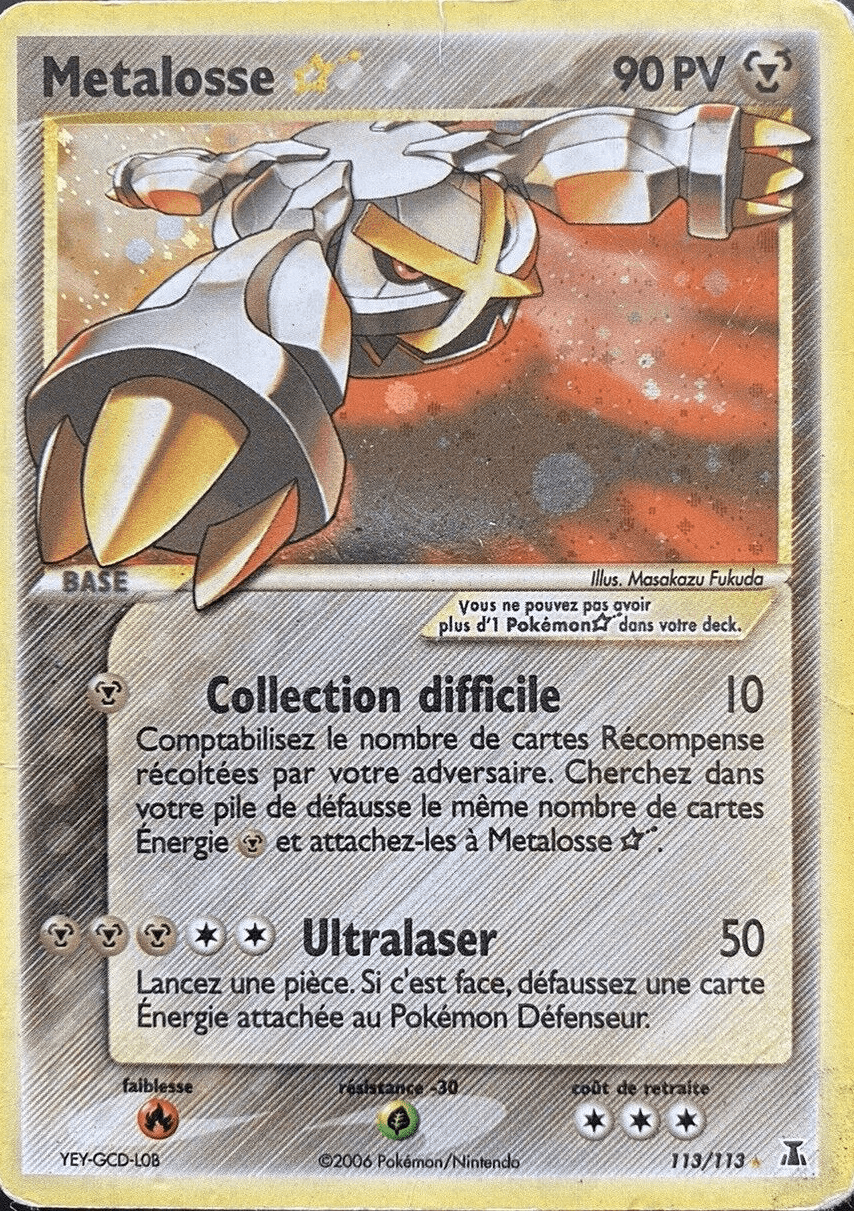 Metalosse ☆ - EX Espèces Delta - 113 - Holographique gold star