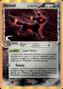 Noctali δ - EX Espèces Delta - 17 - Holographique rare
