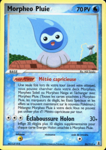 Morpheo Pluie - EX Espèces Delta - 26 - Rare