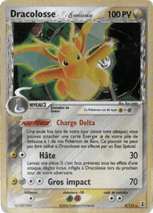 Dracolosse δ - EX Espèces Delta - 3 - Holographique rare