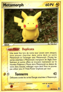 Metamorph - EX Espèces Delta - 39 - Peu commune
