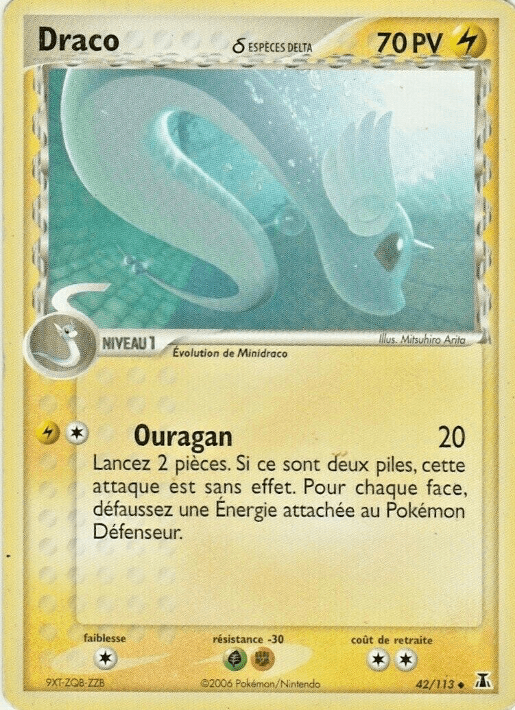 Draco δ - EX Espèces Delta - 42 - Peu commune