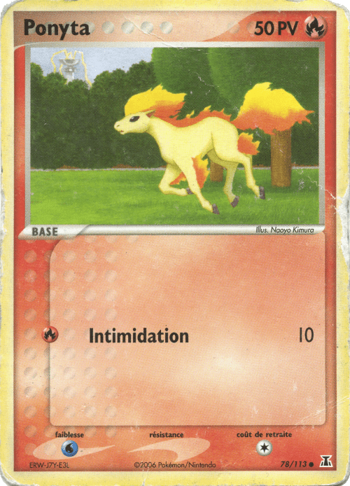 Ponyta - EX Espèces Delta - 78 - Commune