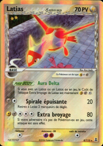Latias δ - EX Espèces Delta - 8 - Holographique rare