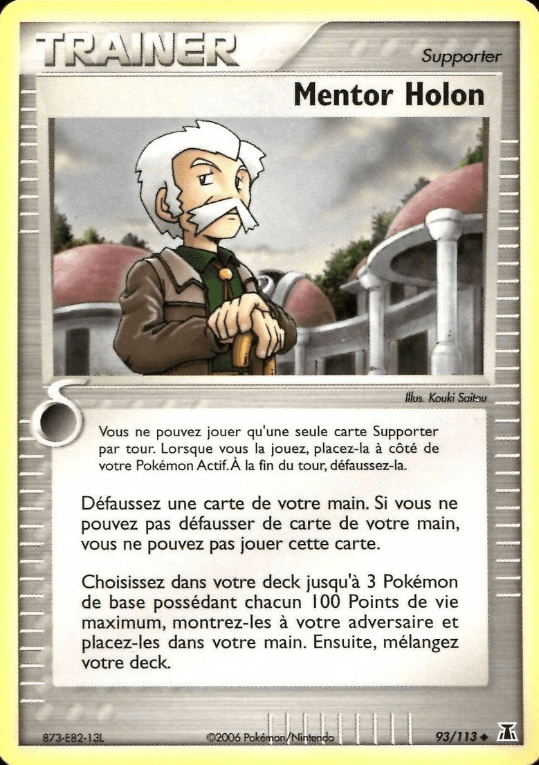 Mentor Holon - EX Espèces Delta - 93 - Peu commune