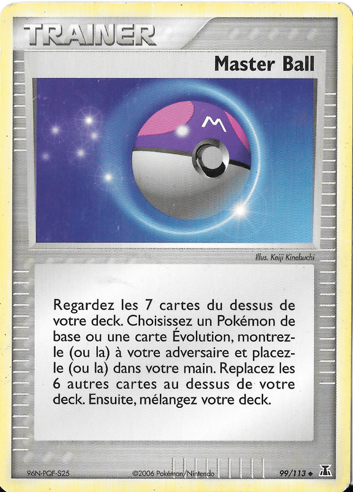 Master Ball - EX Espèces Delta - 99 - Peu commune