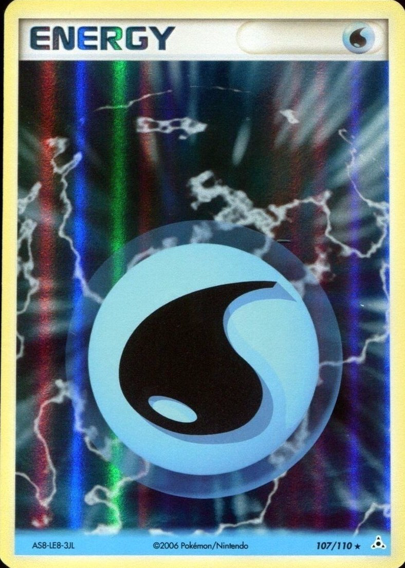 Énergie Eau - EX Fantômes Holon - 107 - Holographique rare