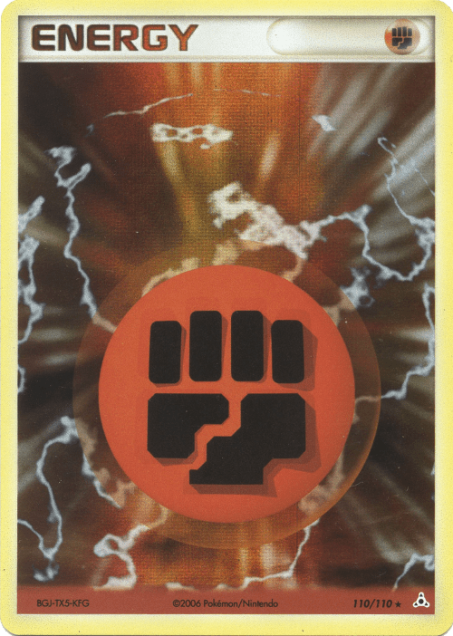 Énergie Combat - EX Fantômes Holon - 110 - Holographique rare