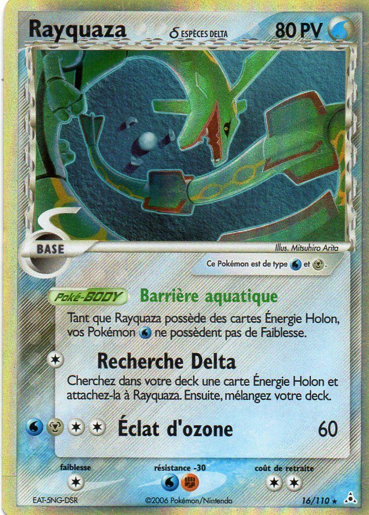 Rayquaza δ - EX Fantômes Holon - 16 - Holographique rare