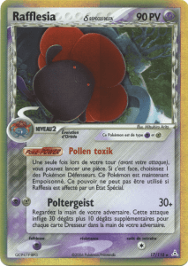 Rafflesia δ - EX Fantômes Holon - 17 - Holographique rare