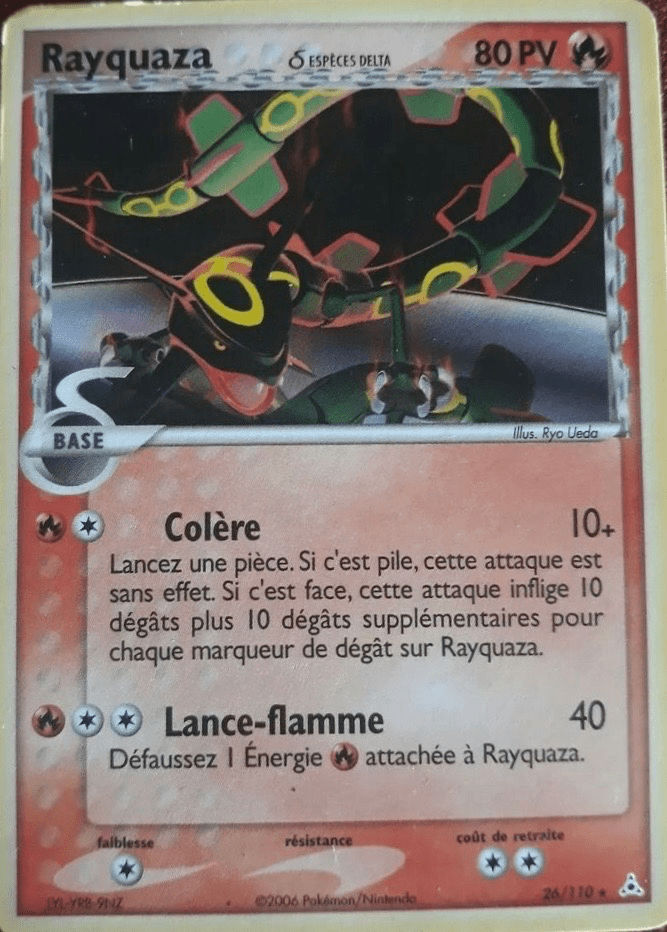 Rayquaza δ - EX Fantômes Holon - 26 - Rare