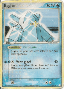 Regice - EX Fantômes Holon - 27 - Rare