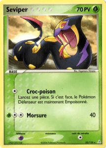 Seviper - EX Fantômes Holon - 32 - Rare