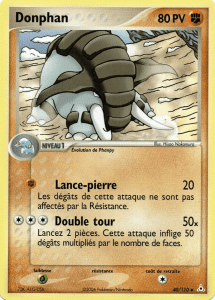 Donphan - EX Fantômes Holon - 40 - Peu commune