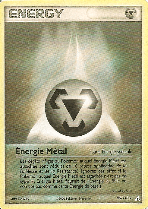 Énergie Métal - EX Fantômes Holon - 95 - Rare