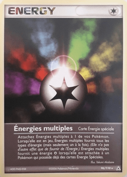 Énergies multiples - EX Fantômes Holon - 96 - Rare