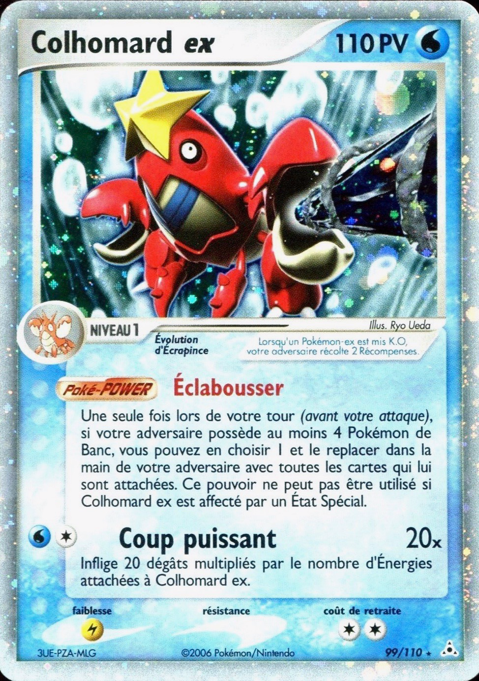 Colhomard ex - EX Fantômes Holon - 99 - Holographique ex rare