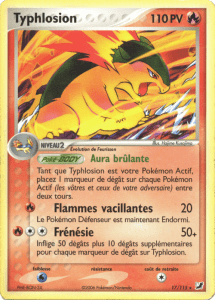 Typhlosion - EX Forces Cachées - 17 - Holographique rare