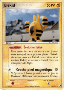 Elekid - EX Forces Cachées - 23 - Rare