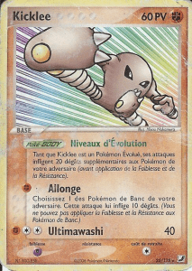 Kicklee - EX Forces Cachées - 25 - Rare