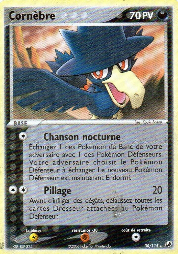 Cornèbre - EX Forces Cachées - 30 - Rare