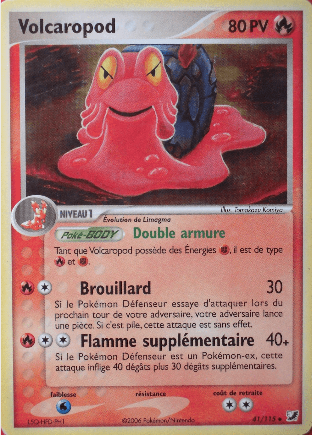 Volcaropod - EX Forces Cachées - 41 - Peu commune