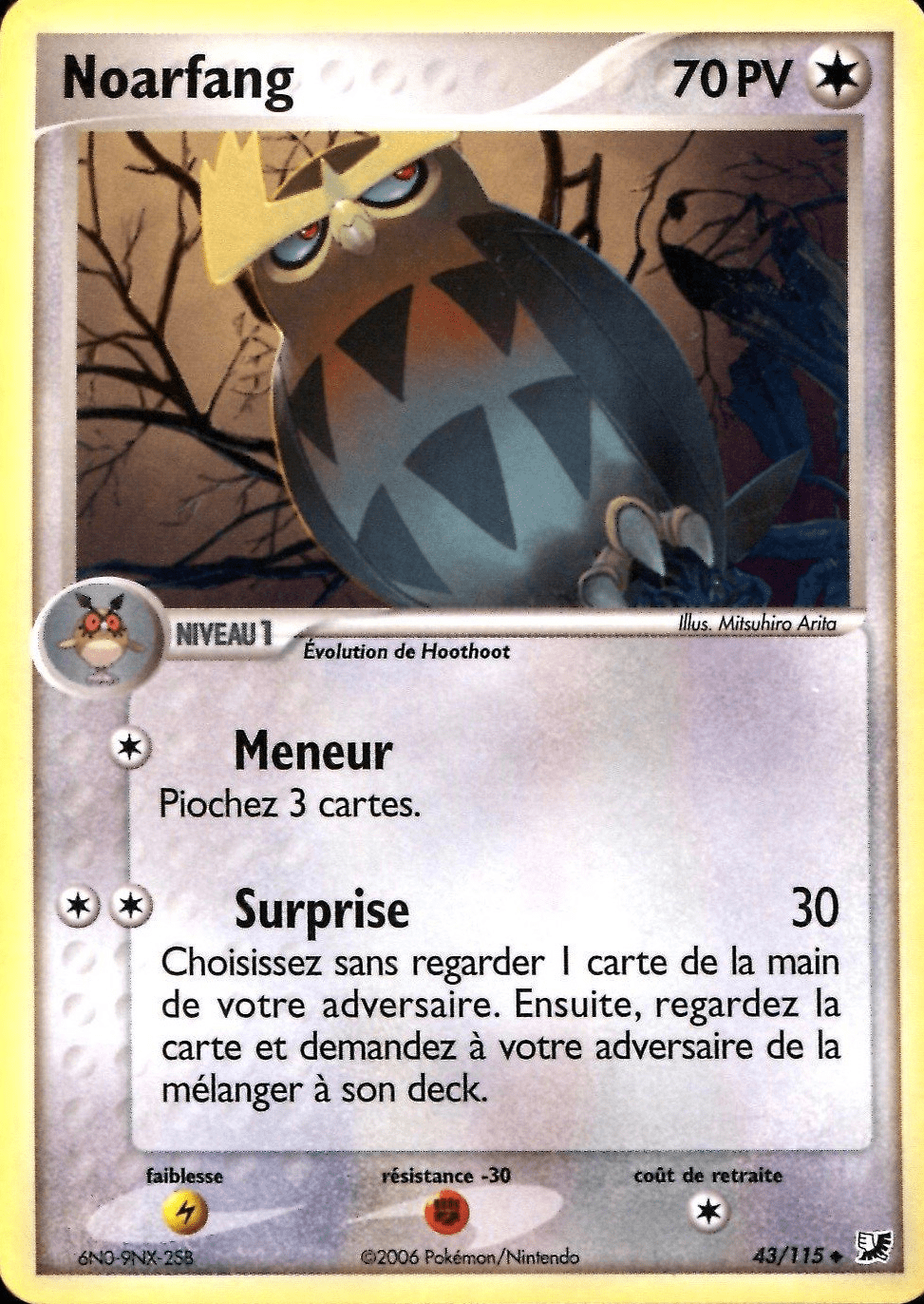 Noarfang - EX Forces Cachées - 43 - Peu commune