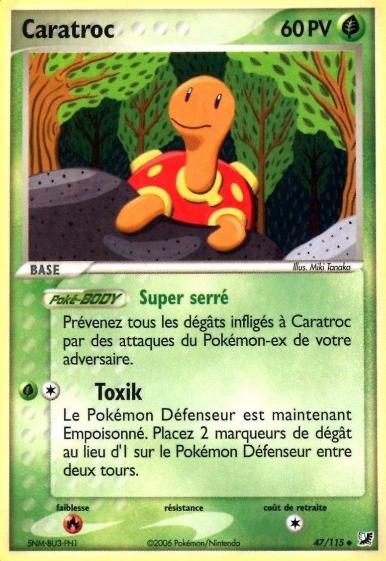 Caratroc - EX Forces Cachées - 47 - Peu commune