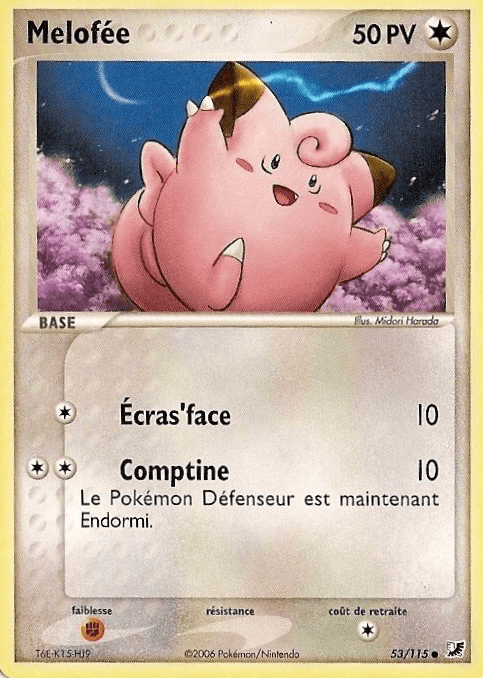 Melofée - EX Forces Cachées - 53 - Commune