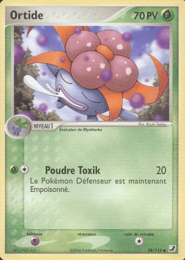 Ortide - EX Forces Cachées - 58 - Commune