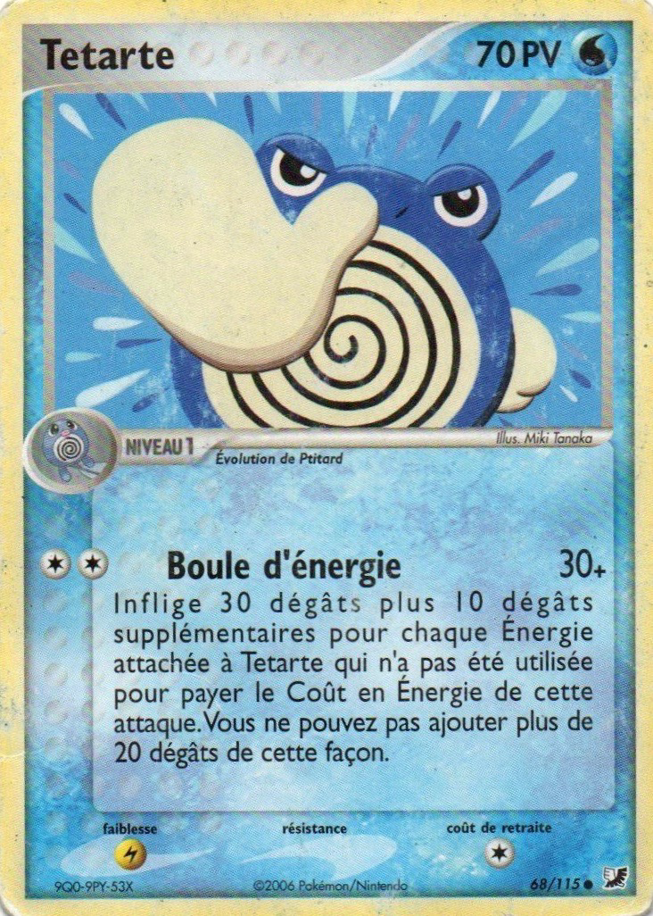 Tetarte - EX Forces Cachées - 68 - Commune