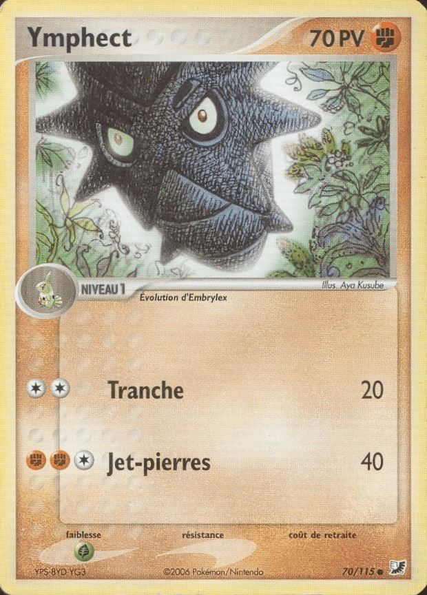 Ymphect - EX Forces Cachées - 70 - Commune
