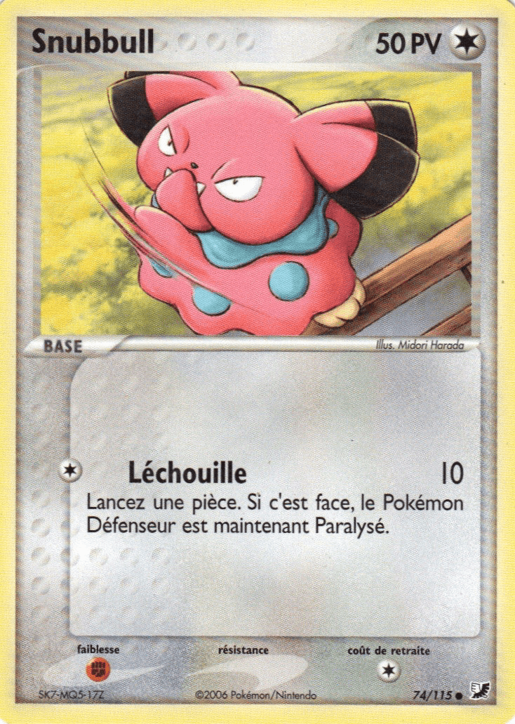 Snubbull - EX Forces Cachées - 74 - Commune