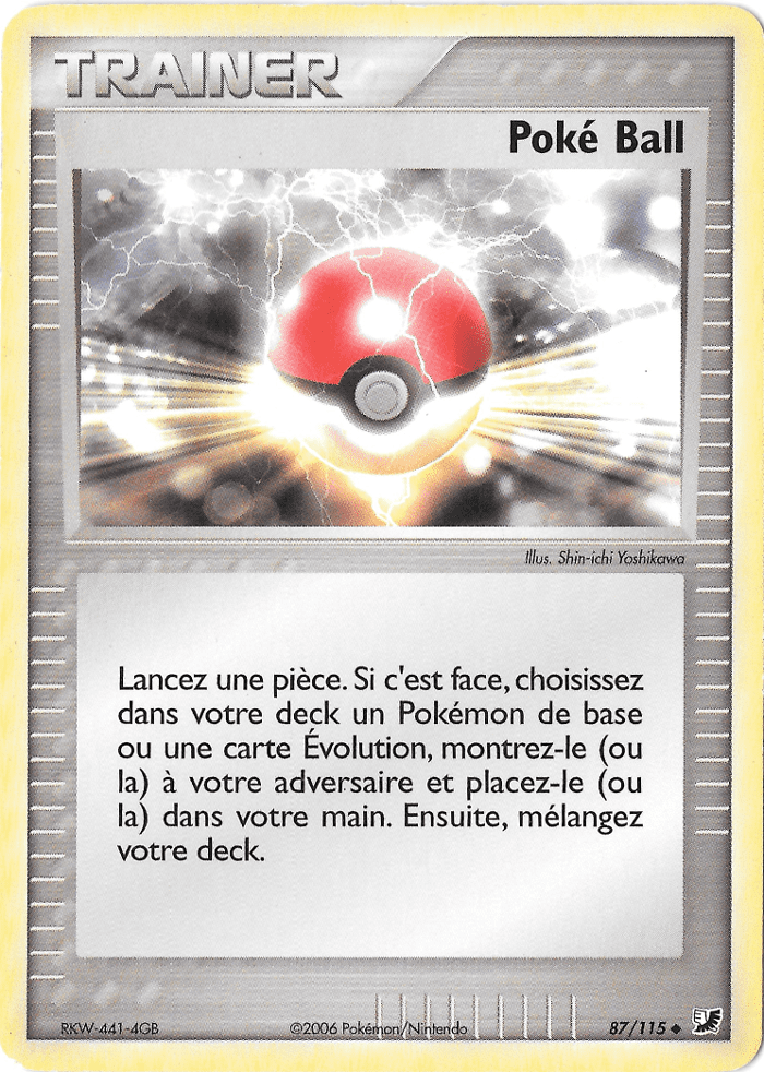 Poké Ball - EX Forces Cachées - 87 - Peu commune