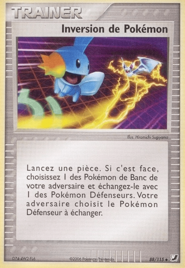 Inversion de Pokémon - EX Forces Cachées - 88 - Peu commune