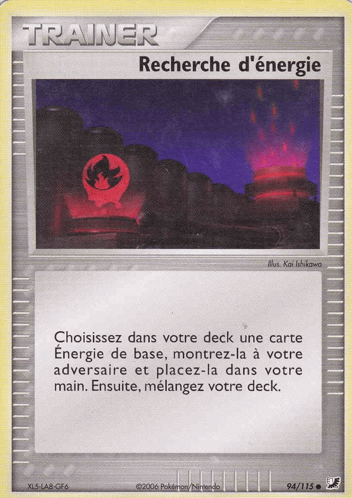 Recherche d'énergie - EX Forces Cachées - 94 - Commune