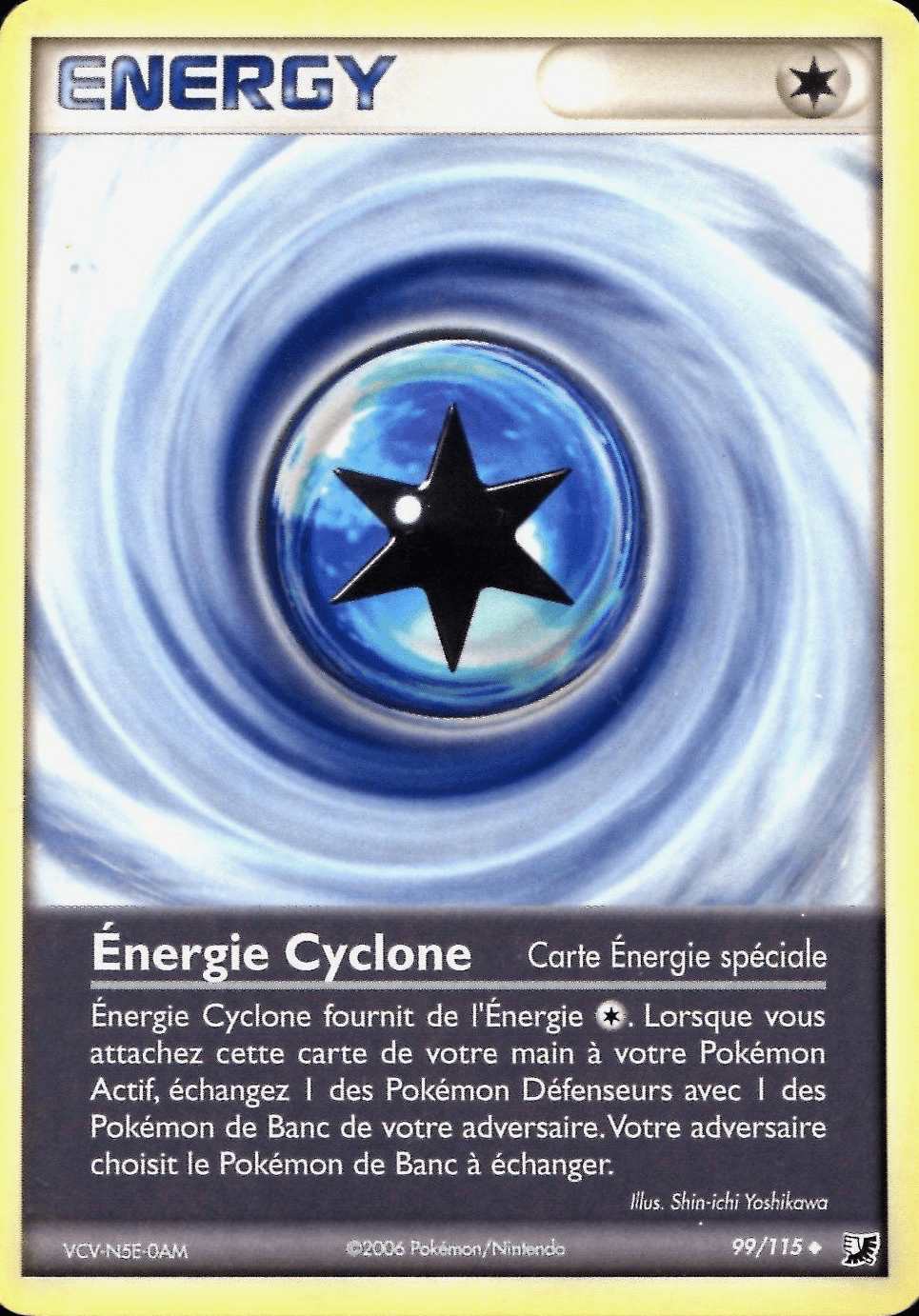 Énergie Cyclone - EX Forces Cachées - 99 - Peu commune