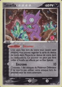 Tenefix - EX Gardiens de Cristal - 10 - Holographique rare