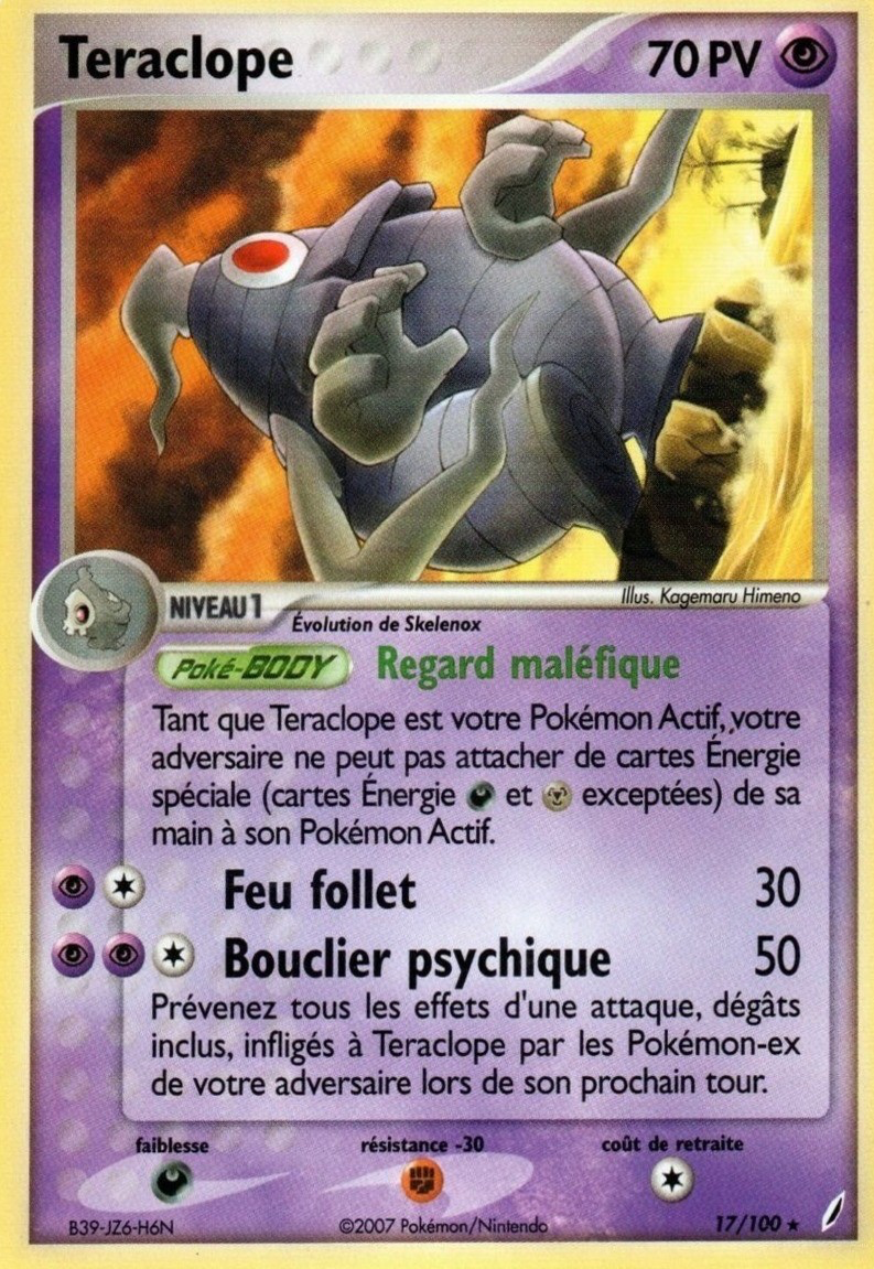 Teraclope - EX Gardiens de Cristal - 17 - Rare