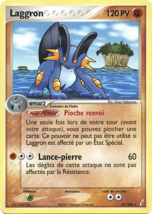 Laggron - EX Gardiens de Cristal - 27 - Rare