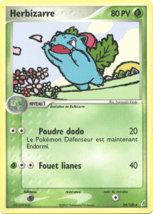 Herbizarre - EX Gardiens de Cristal - 34 - Peu commune