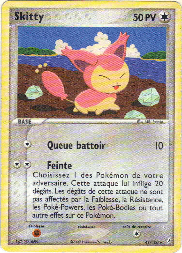 Skitty - EX Gardiens de Cristal - 41 - Peu commune