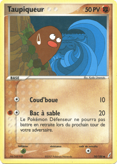 Taupiqueur - EX Gardiens de Cristal - 50 - Commune