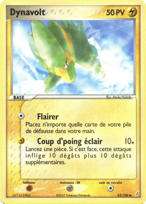Dynavolt - EX Gardiens de Cristal - 52 - Commune