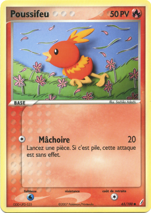Poussifeu - EX Gardiens de Cristal - 65 - Commune