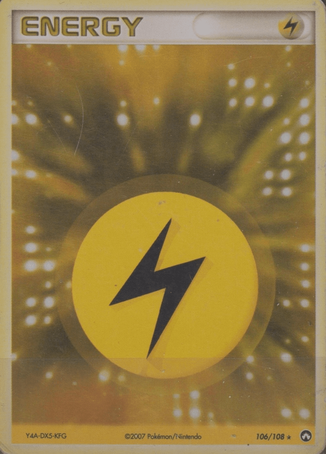 Énergie Électrique - EX Gardiens du Pouvoir - 106 - Holographique rare