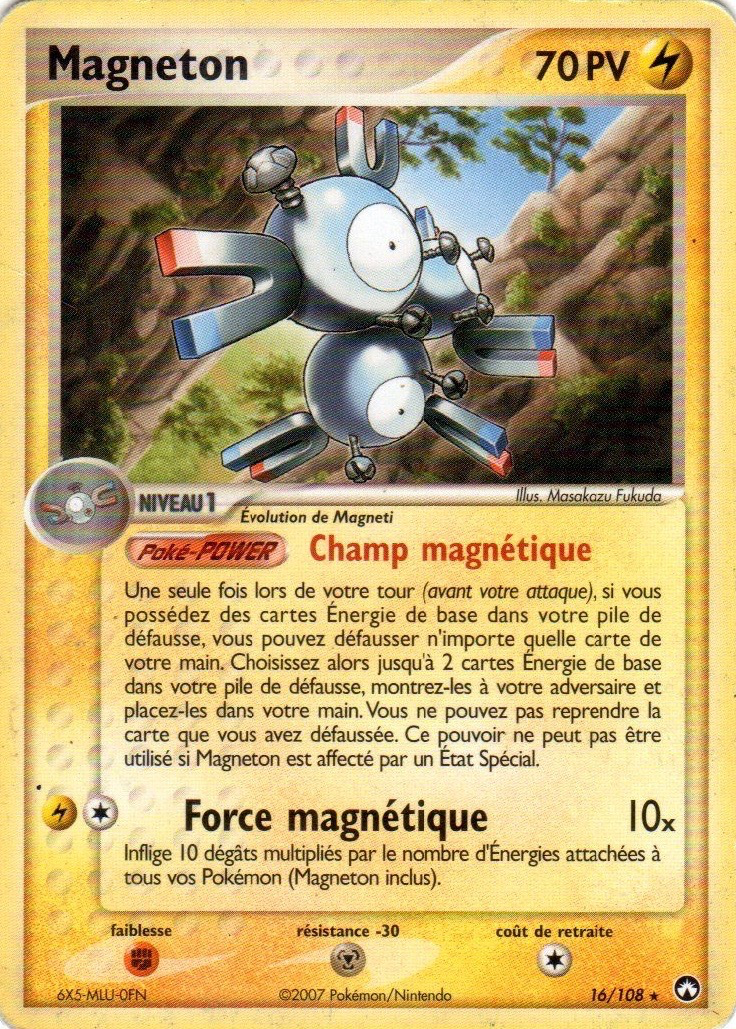 Magneton - EX Gardiens du Pouvoir - 16 - Rare