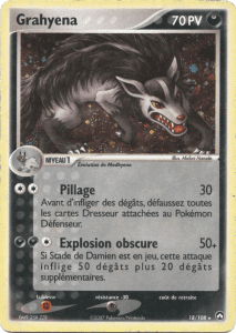 Grahyena - EX Gardiens du Pouvoir - 18 - Rare